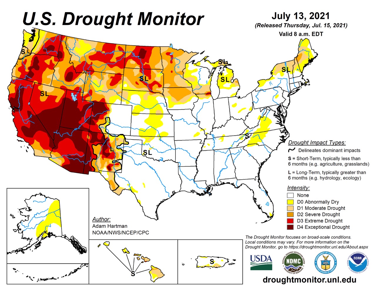 美国西部特大干旱（Megadrought）